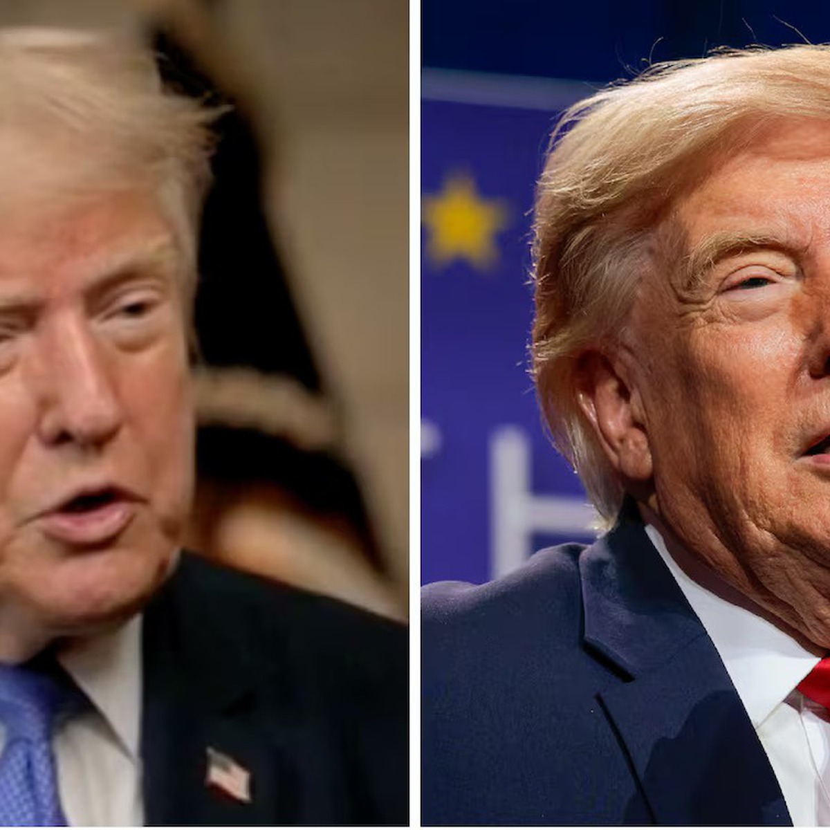 Ông Trump xuất hiện với mái tóc gây nhiều sự chú ý tại Las Vegas, dân mạng khen 'lão hóa ngược'