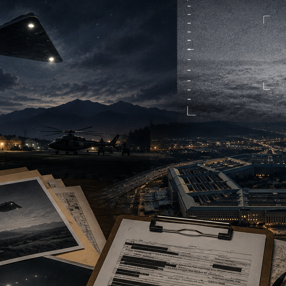 Mỹ công bố 41 hồ sơ UFO mới, có vật thể lạ trên bầu trời Trung Đông