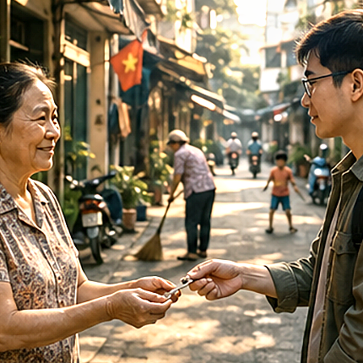 Chiếc chìa khóa gửi lại
