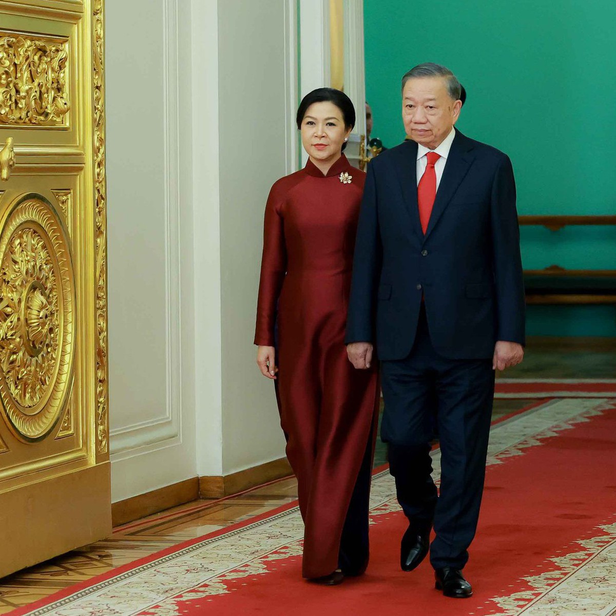 Những hình ảnh ấn tượng trong chuyến thăm Nga, Pháp của Tổng Bí thư, Chủ tịch nước Tô Lâm và Phu nhân
