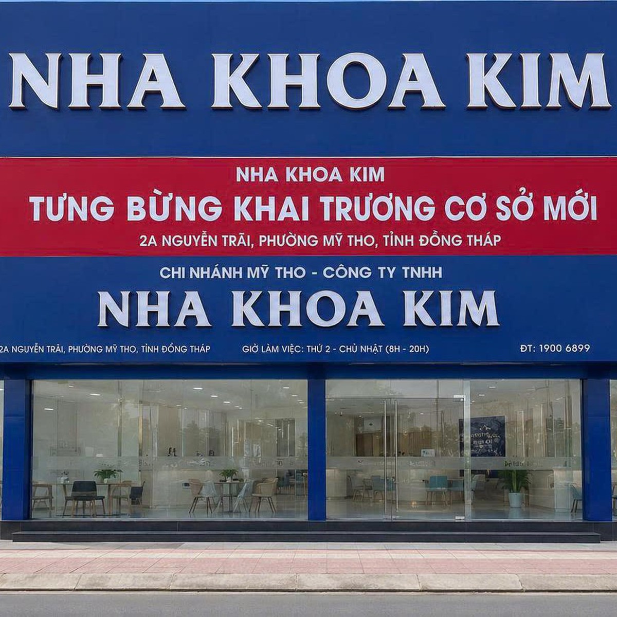 Nha khoa Kim mở rộng mạng lưới với cơ sở mới tại Mỹ Tho