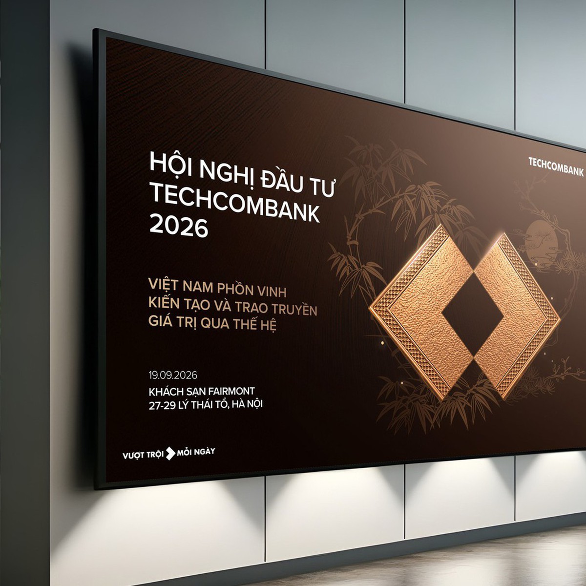 Techcombank Summit 2026: ra mắt Techcom Wealth - kiến tạo và trao truyền giá trị qua thế hệ