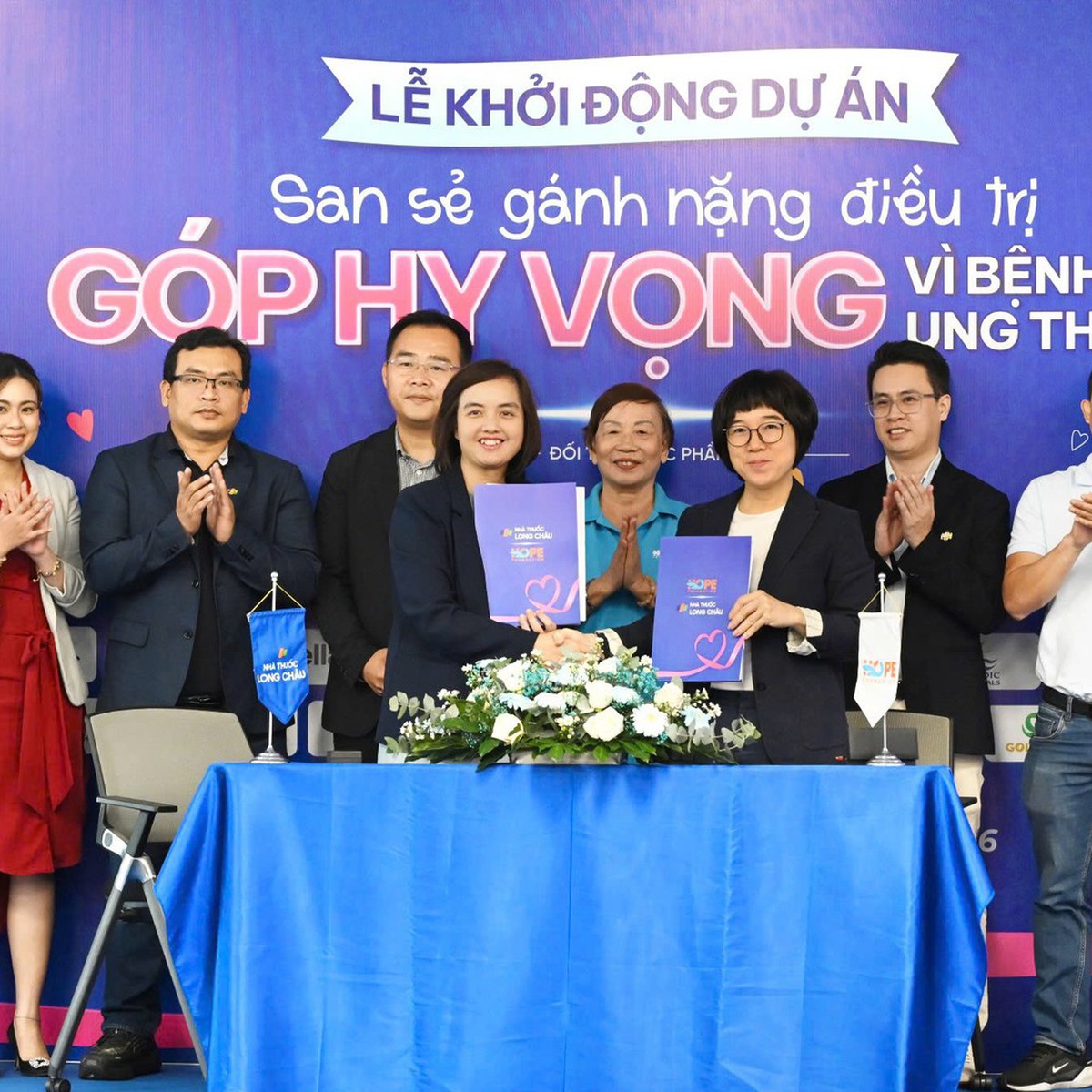 Long Châu, Quỹ Hope tiếp sức bệnh nhân ung thư, san sẻ gánh nặng điều trị