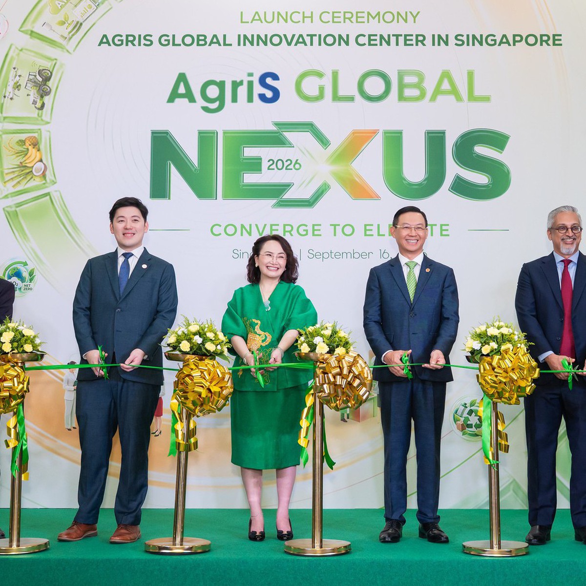AgriS mở trung tâm đổi mới sáng tạo tại Singapore