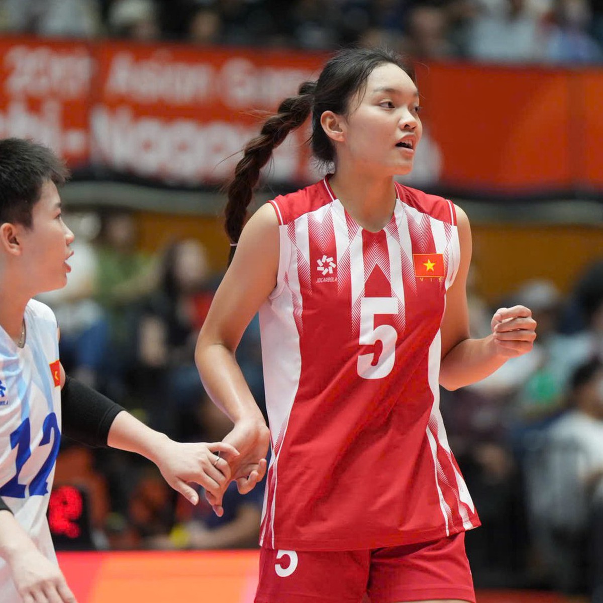 Bóng chuyền nữ Việt Nam sớm giành vé vào tứ kết Asiad 20