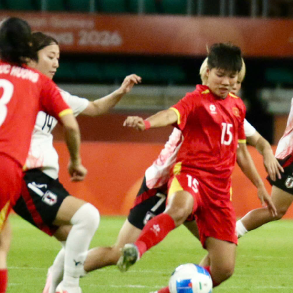 Tuyển nữ Việt Nam thua Nhật Bản 0-8 tại Asiad 20