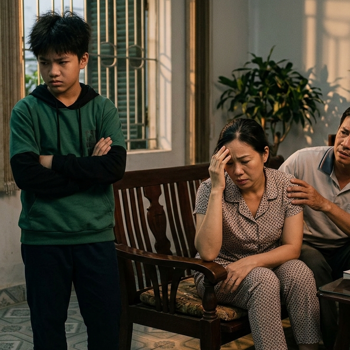 Làm gì khi trẻ không kiềm chế cảm xúc, xa cách cha mẹ?