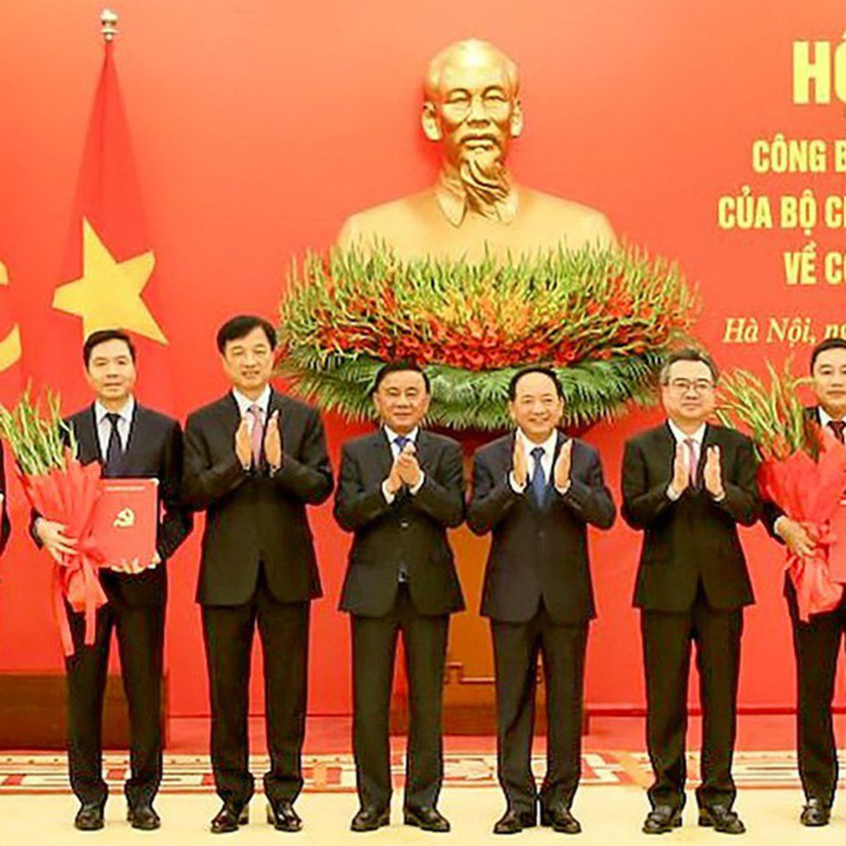Phân công 6 Ủy viên, Ủy viên dự khuyết Trung ương Đảng và 6 cán bộ nhận nhiệm vụ mới