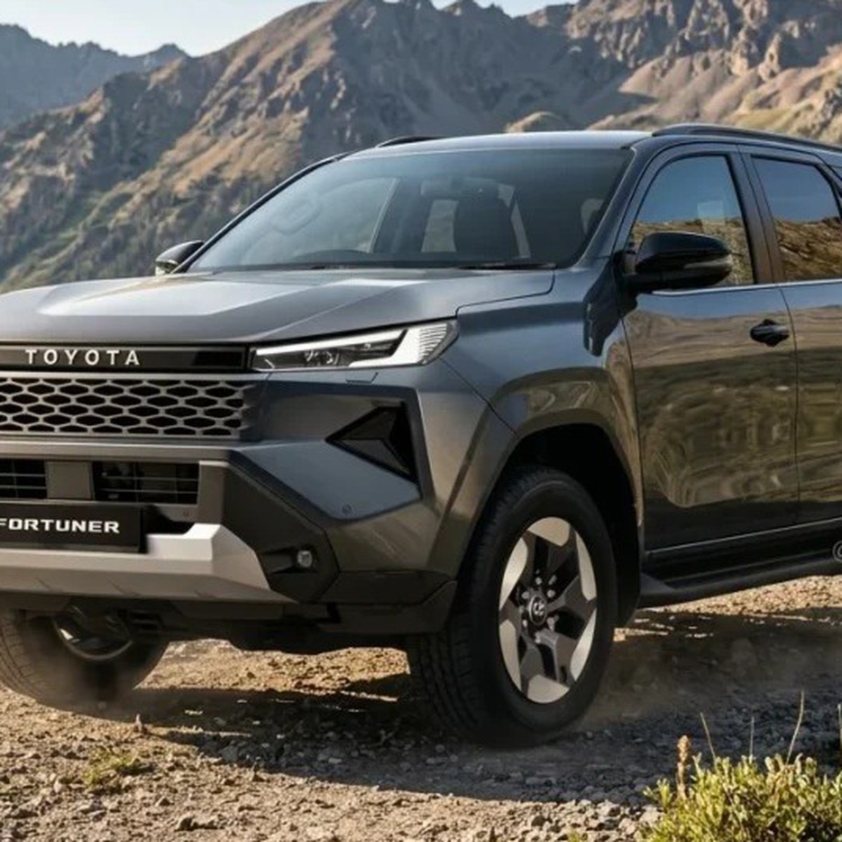 Toyota Fortuner đời mới lộ ảnh chạy thử, những xe chạy cùng gây chú ý