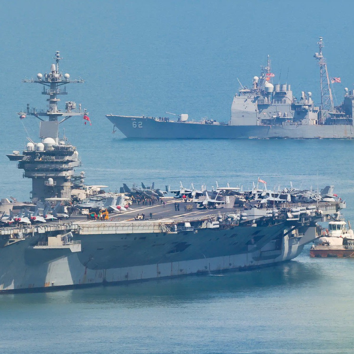 Tàu sân bay USS George Washington ghé Đà Nẵng 5 ngày đã kích thích nhu cầu mua sắm, ăn uống, tham quan ngành du lịch