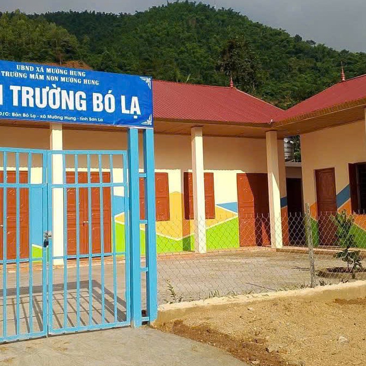 Ngôi trường mới của 40 đứa trẻ từng học bên bờ suối ngập lũ ở Sơn La