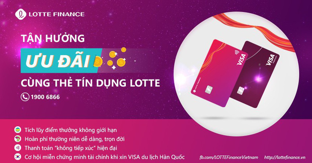 NGƯỜI DÙNG ĐĂNG KÝ MỞ THẺ TÍN DỤNG LOTTE FINANCE TRỰC TIẾP TẠI QUẦY