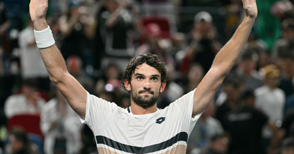 Qualifier Vacherot ousts ailing Djokovic, sets up Shanghai final with cousin