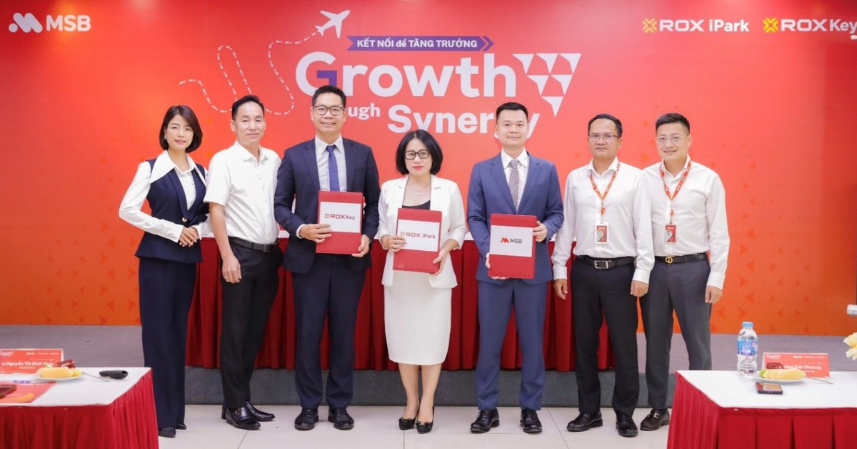 MSB hợp tác chiến lược với ROX iPark và ROX Key - Tuổi Trẻ Online