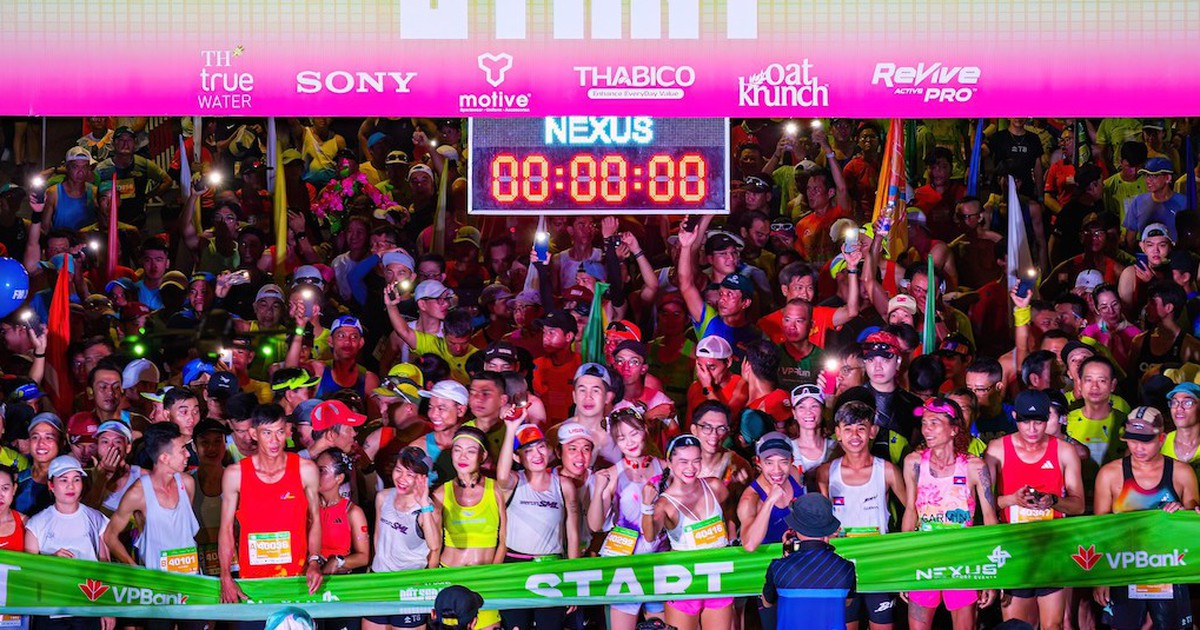 Hàng chục nghìn runner bùng nổ tại VPBank Đất Sen Hồng Music Marathon 2026