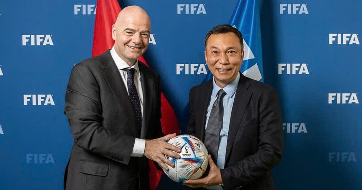 Bóng đá Việt Nam nhận 25 triệu USD từ FIFA