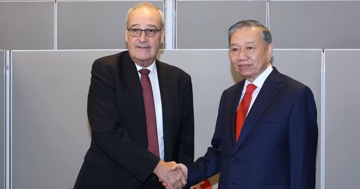 Tổng thống Thụy Sĩ Guy Parmelin sắp thăm Việt Nam