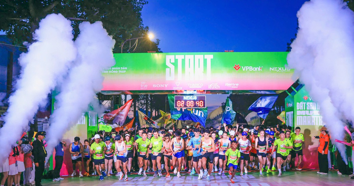 VPBank Đất Sen Hồng Music Marathon: Khi đường chạy mở thêm lực đẩy kinh tế