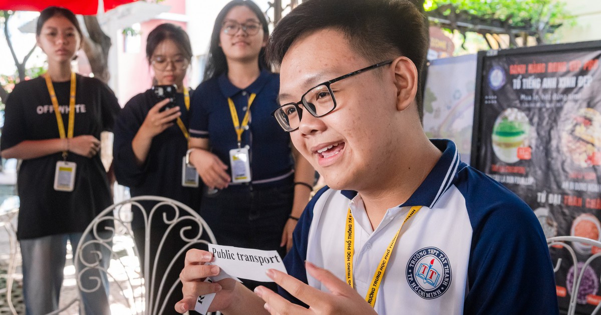 Trường học ở TP.HCM có 'không gian tiếng Anh' cho học sinh