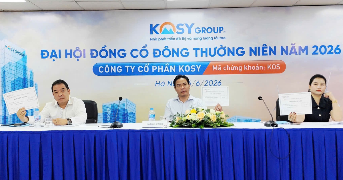 Giảm sàn liên tiếp nhiều phiên, lãnh đạo Kosy giải trình sao?