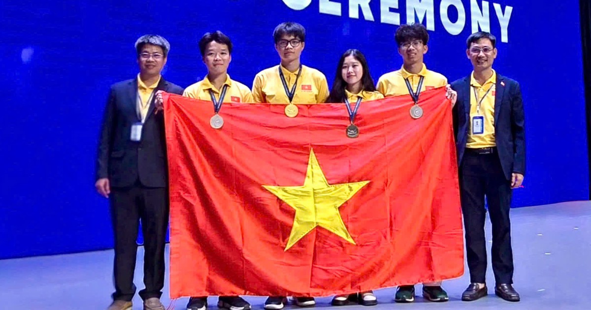 Việt Nam giành 1 huy chương vàng, xếp thứ tư Olympic vật lý quốc tế Al-Fergani 2026