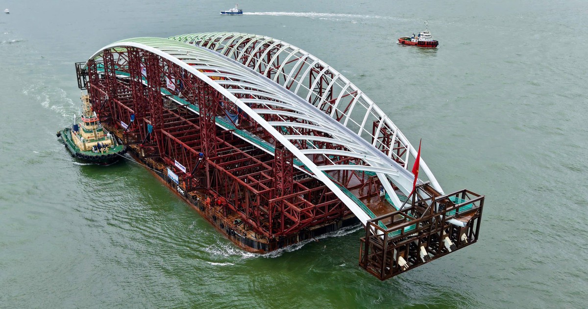 Khoảnh khắc đặc biệt: Nhịp cầu đi bộ qua sông Sài Gòn đến Cần Giờ, gặp dự án đường vượt biển