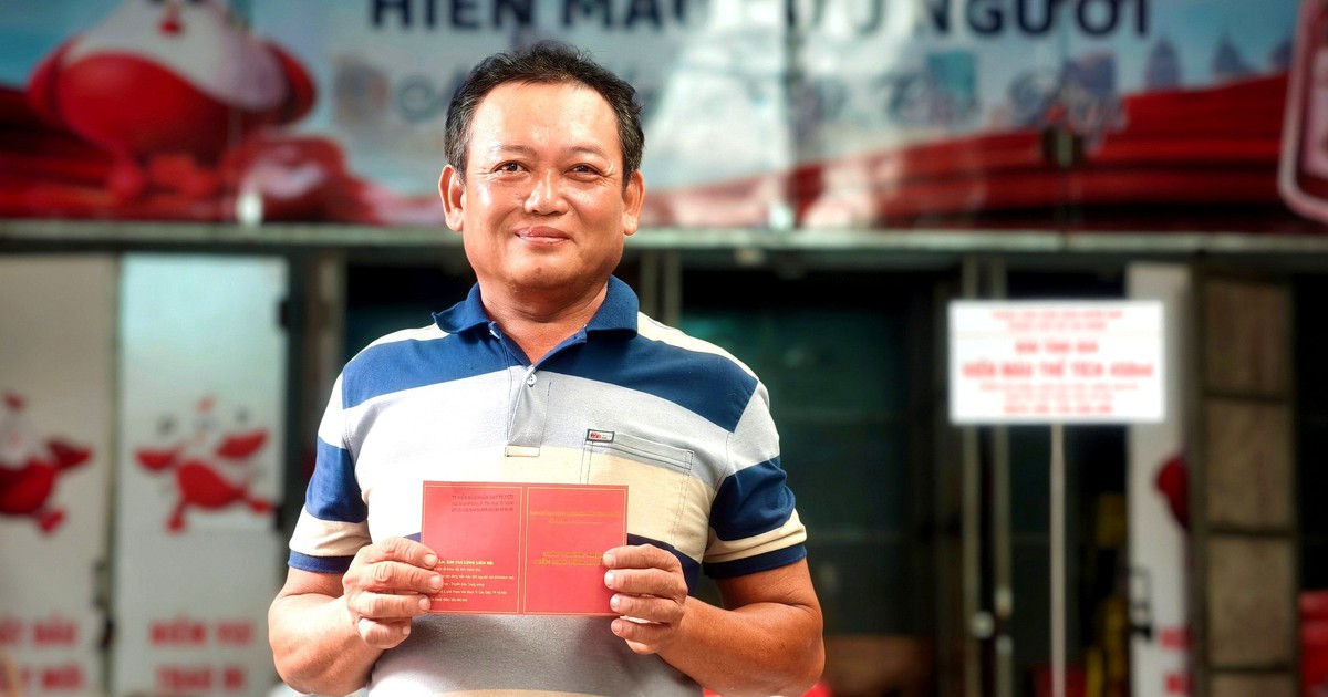 Người thợ hồ ở Đông Thạnh hiến máu 101 lần: Còn sức khỏe, còn sẻ chia