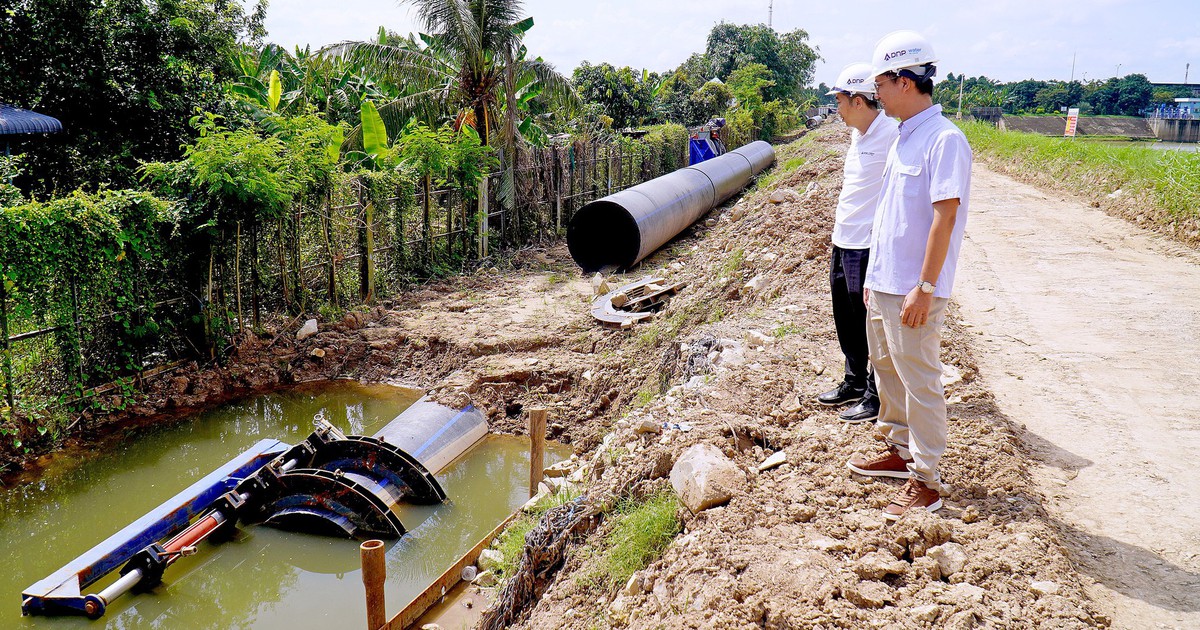 Đẩy nhanh tiến độ nhà máy nước thô liên vùng tại Đồng Tháp để ứng phó El Nino