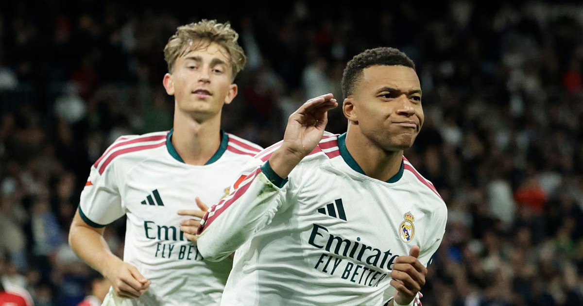 Real Madrid thắng đậm với cú đúp của Mbappe, dù vắng Vinicius