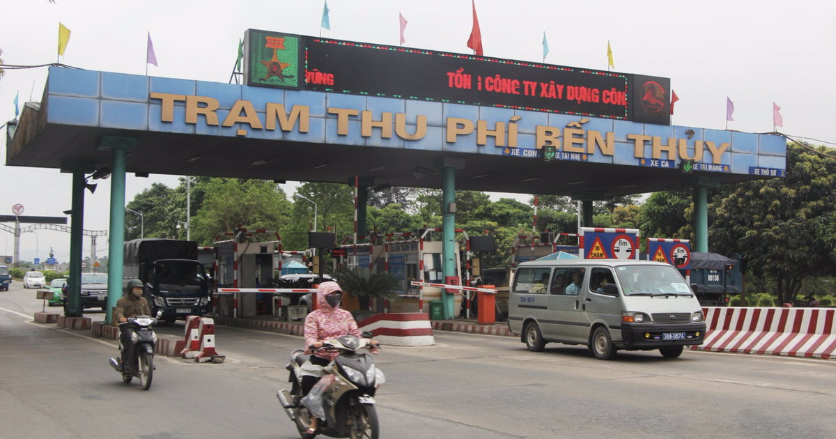 Cục Đường bộ yêu cầu tạm dừng thu phí hai trạm Bến Thủy trong 30 ngày do vi phạm bảo trì