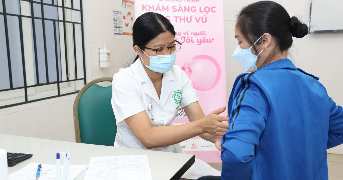 Việt Nam đặt mục tiêu 50% phụ nữ 40-70 tuổi được tầm soát ung thư vú vào năm 2030