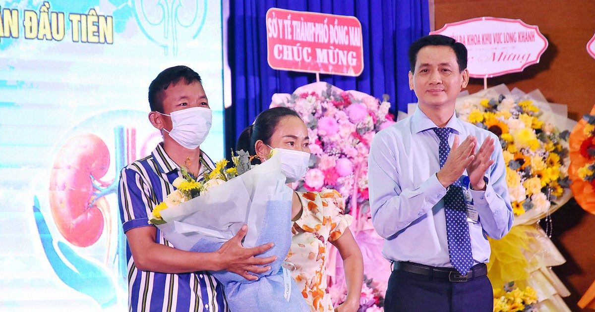 Đồng Nai công bố ca ghép tạng thành công đầu tiên, chồng hiến thận cho vợ