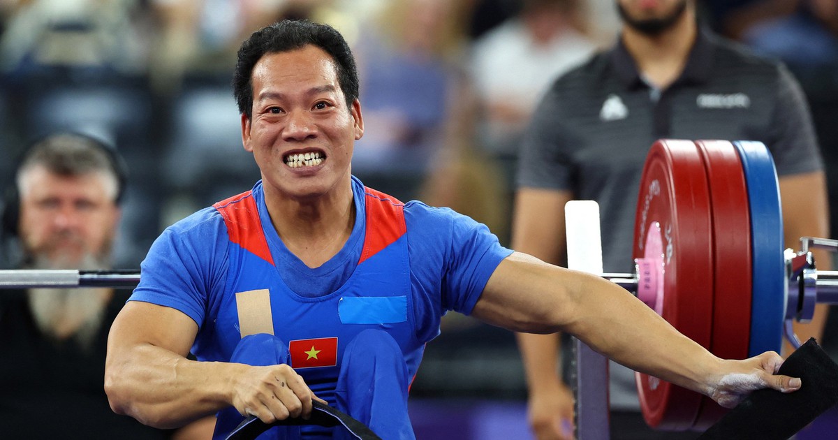 Lực sĩ Lê Văn Công giành huy chương bạc Asian Para Games