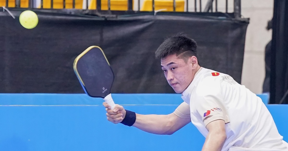 Trương Vinh Hiển dự giải pickleball có tiền thưởng gần 1,1 triệu USD