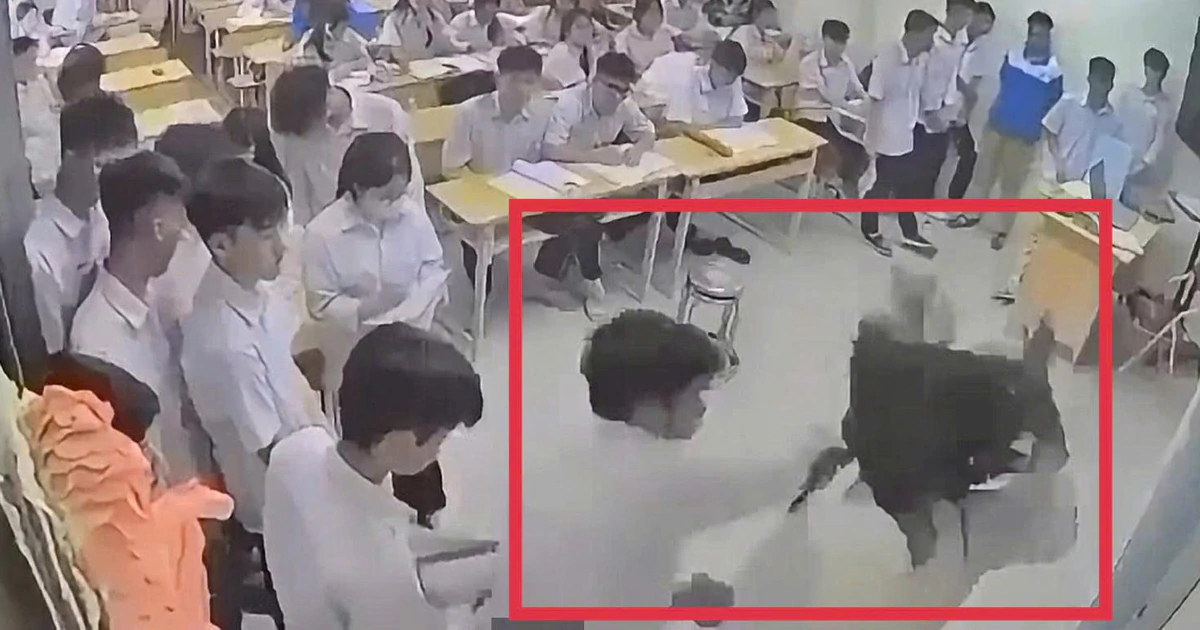 Trường THPT Mạc Đĩnh Chi thông tin vụ việc học sinh đấm cô giáo trên bục giảng