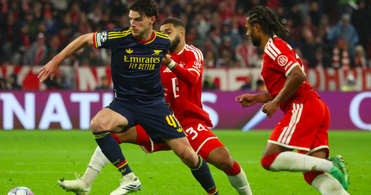 Arsenal khiến Bayern Munich chưa thể chen chân vào tốp 8 Champions League