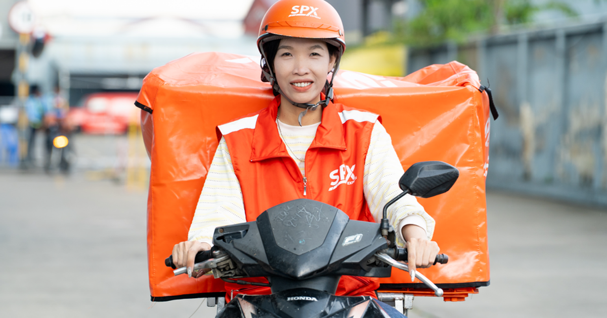 Nữ tài xế SPX Express trên hành trình giữ niềm tin khách hàng