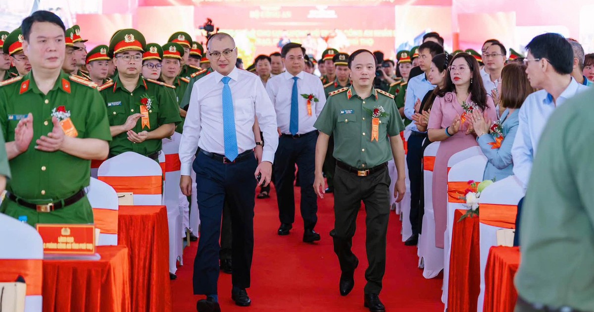 Bộ Công an tiếp nhận một trung tâm thể dục thể thao ở Phú Thọ