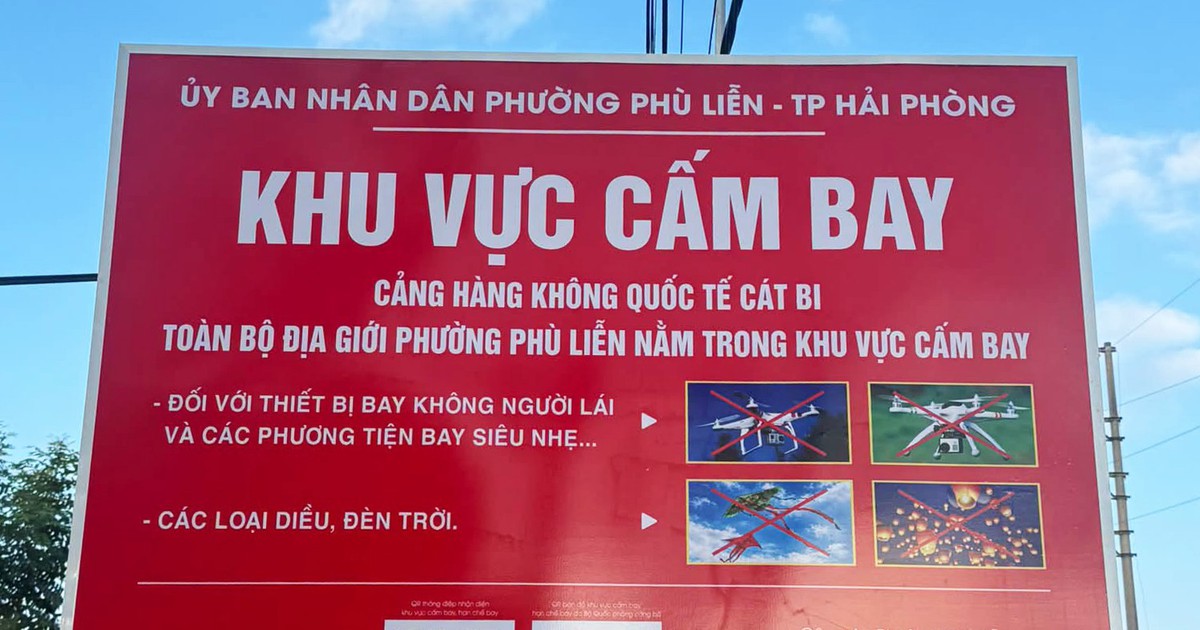 Những nơi nào ở Hải Phòng thuộc vùng cấm bay flycam?