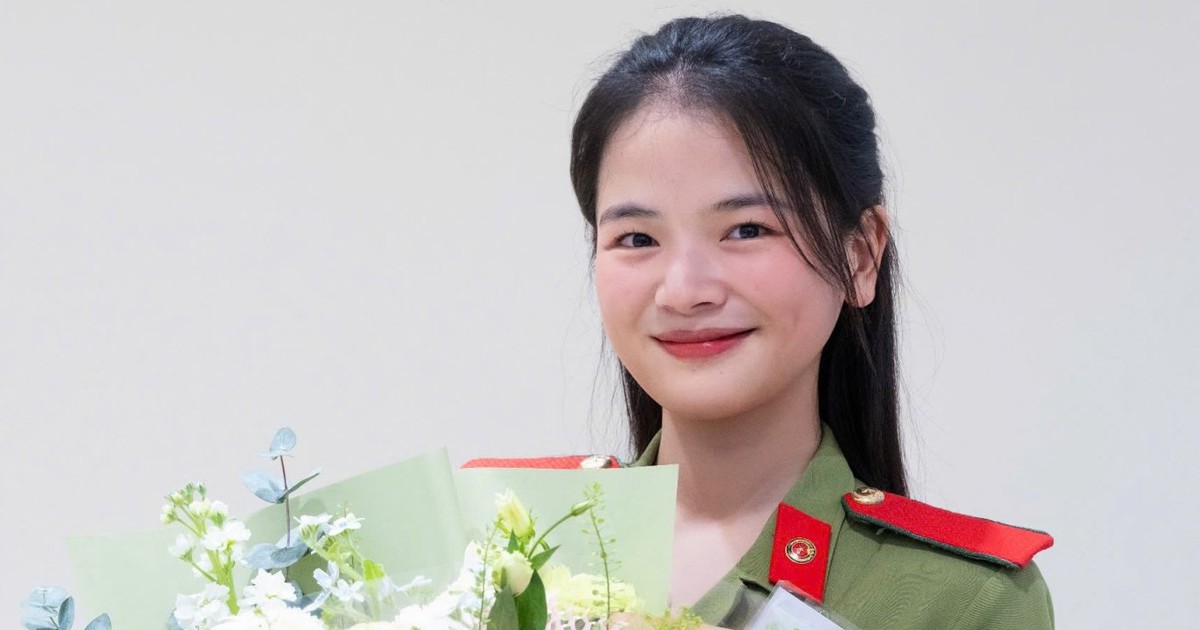 Cô gái Lạng Sơn tốt nghiệp thủ khoa Học viện An ninh nhân dân năm 2026
