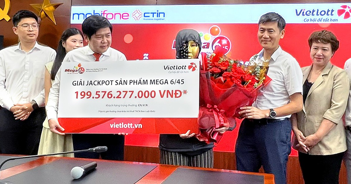 Tối nay đã có người trúng Vietlott gần 200 tỉ đồng