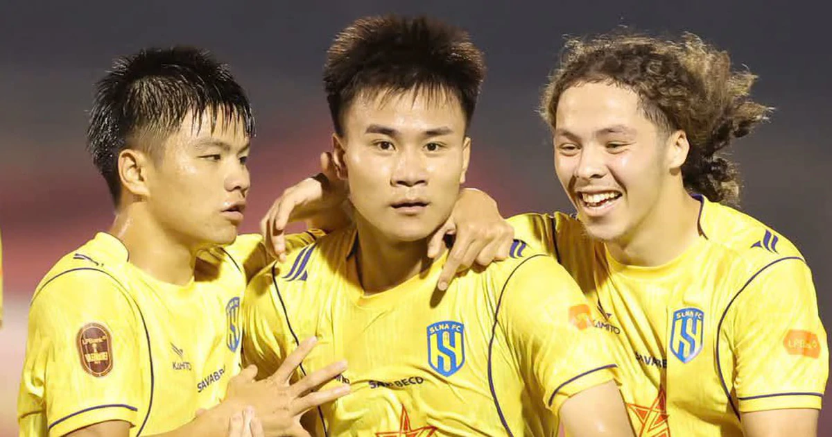 Bảng xếp hạng V-League sau vòng 5: Sông Lam Nghệ An lên đứng đầu