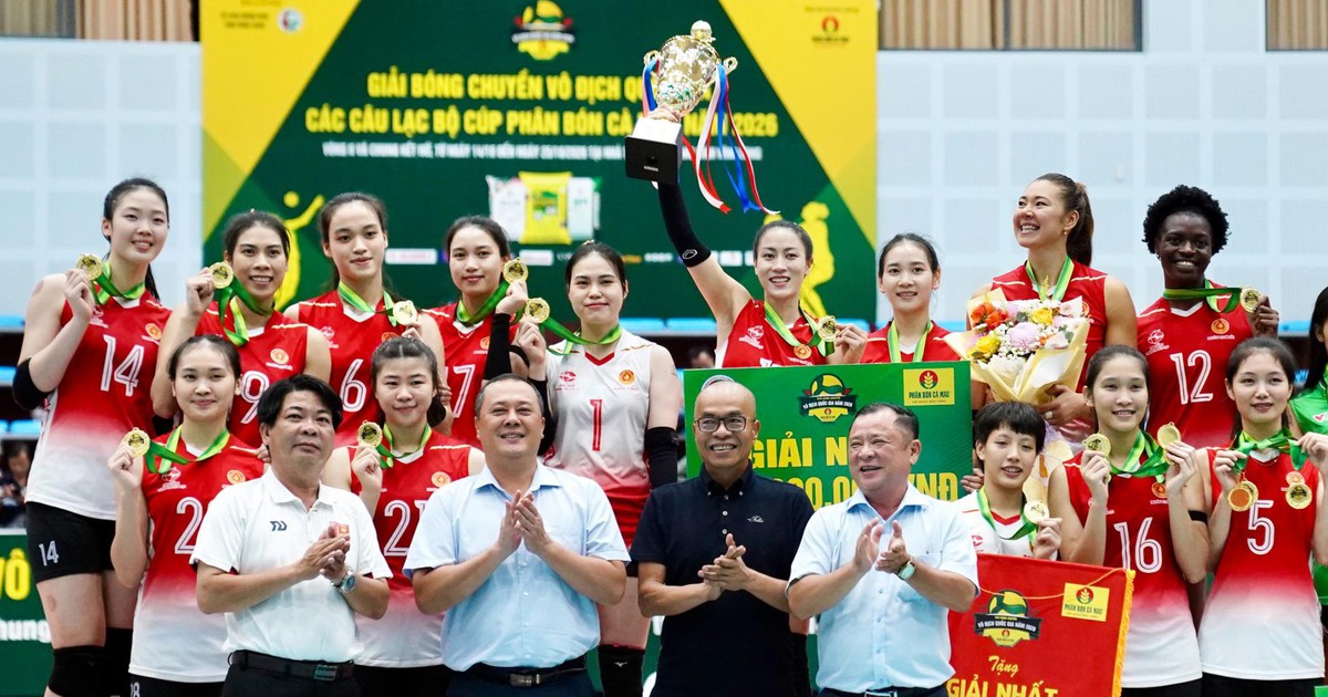 Binh chủng Thông tin vô địch Giải bóng chuyền nữ Cúp Phân bón Cà Mau 2026