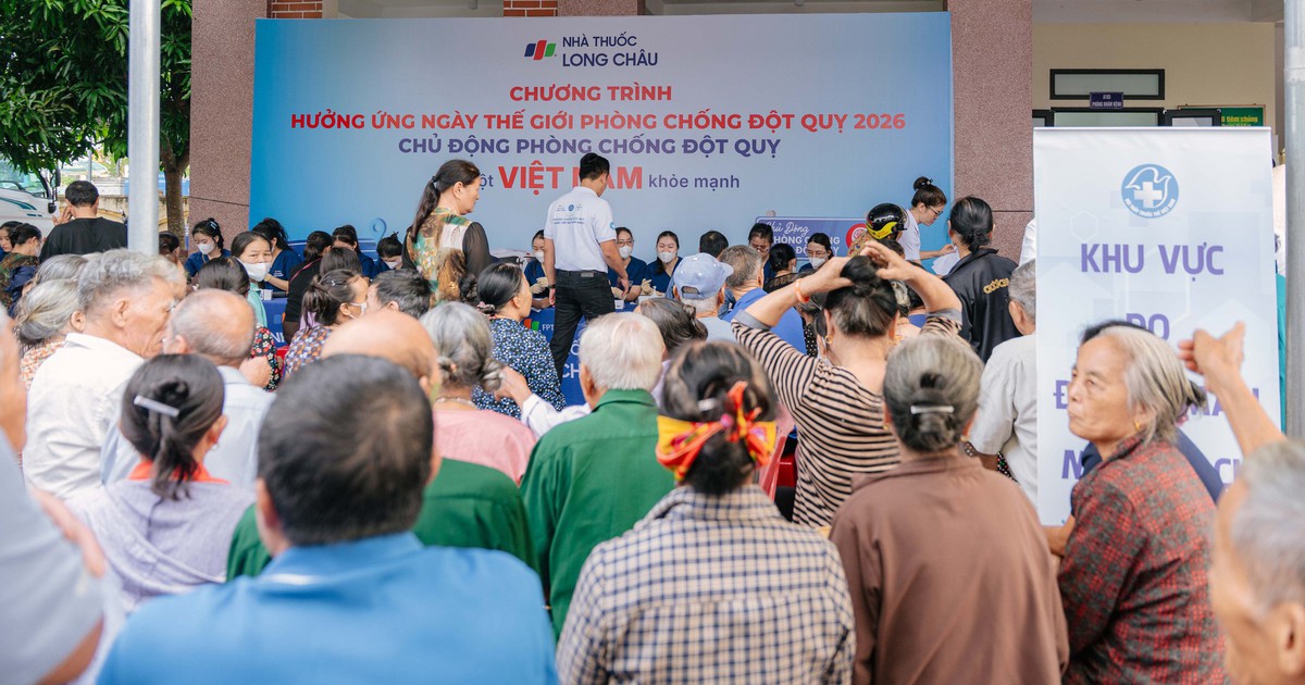 Long Châu và Bayer Việt Nam tiếp tục chung tay nhân Ngày Đột quỵ thế giới 2026