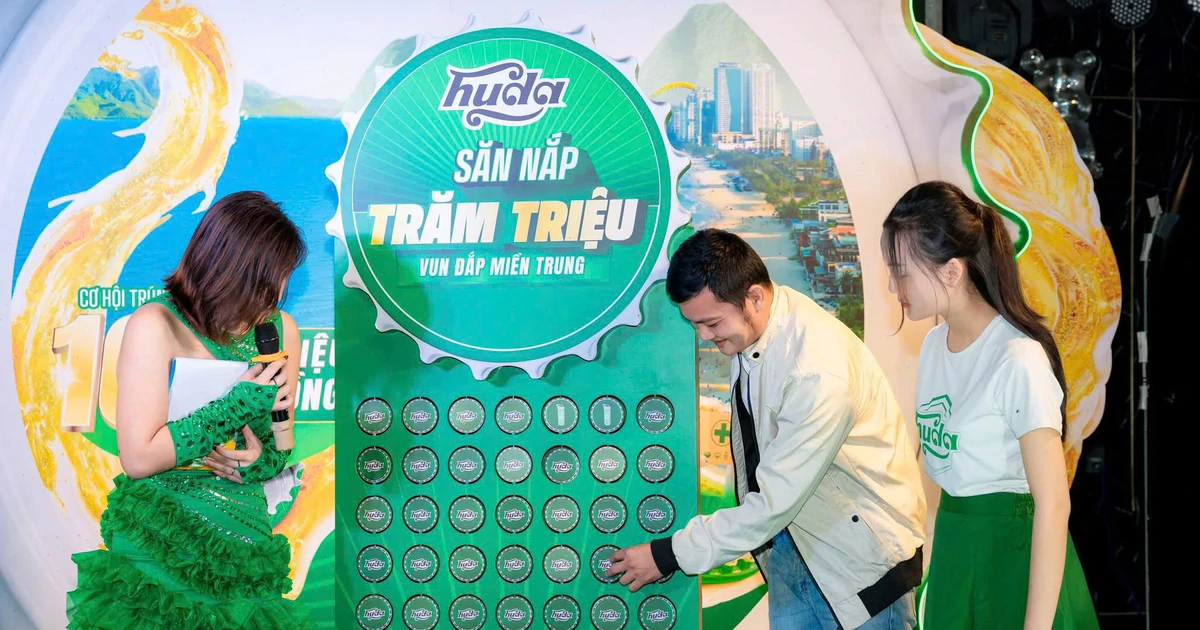 Huda kết nối niềm vui trúng thưởng với hoạt động vì cộng đồng ở miền Trung