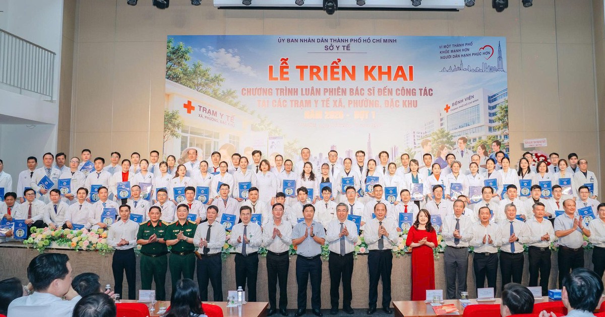 TP.HCM đưa 79 bác sĩ giàu kinh nghiệm về làm việc tại 37 trạm y tế đang thiếu nhân lực