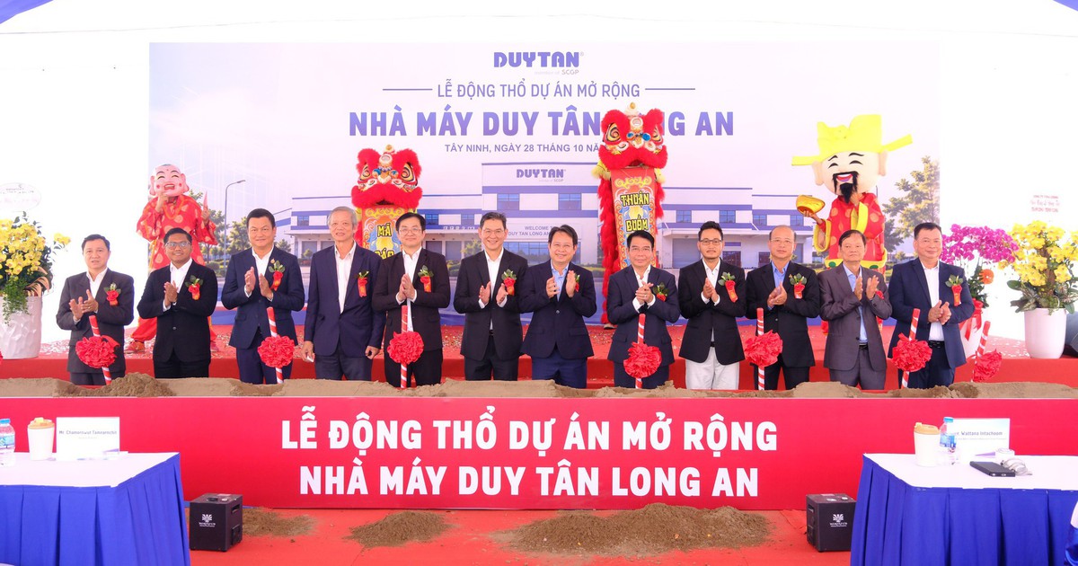 Nhựa Duy Tân rót thêm 900 tỉ đồng mở rộng nhà máy ở Tây Ninh
