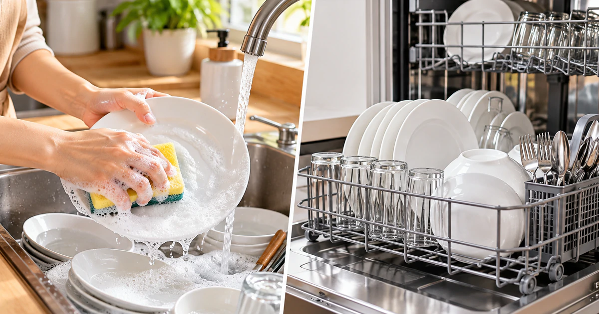 Rửa chén bát bằng tay và bằng máy: Cách nào vệ sinh và tốt cho sức khỏe hơn?