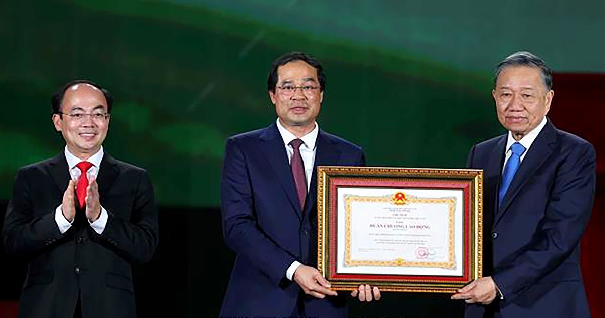 Tổng Bí thư, Chủ tịch nước Tô Lâm: Thái Nguyên cần phấn đấu là địa phương có hạ tầng đồng bộ, quản trị hiện đại