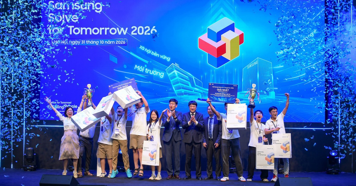 Samsung Solve for Tomorrow 2026 lập kỷ lục với hơn 2.900 bài dự thi